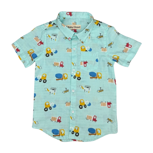 Toy Car Print Shirt